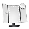 Black(with 10X small round mirror)