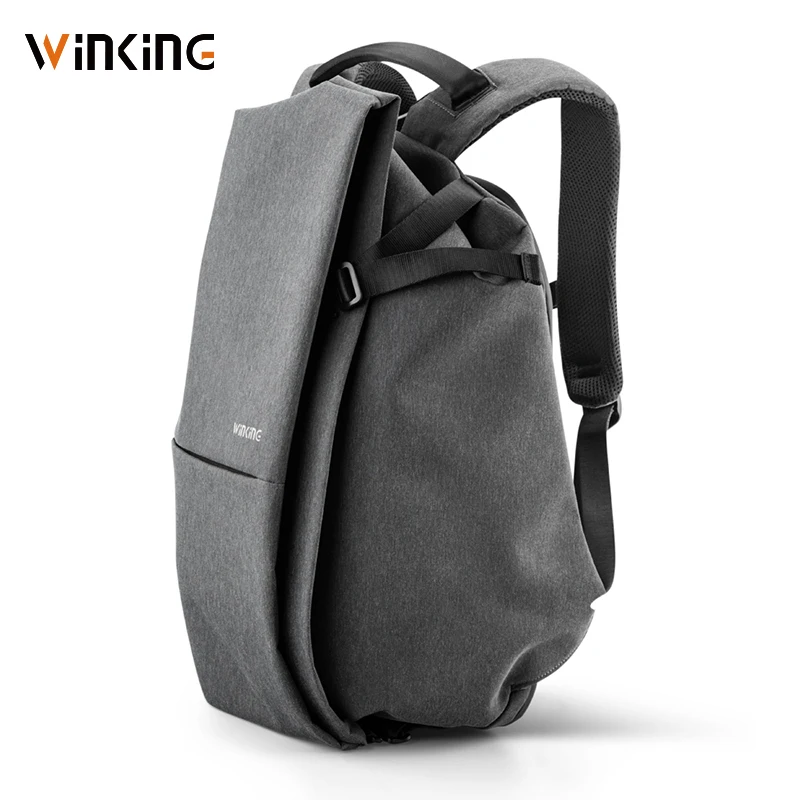 anna luchini black leather backpack ANNA LUCHINI BACKPACK , cognac brown , made in Italy , distressed leather