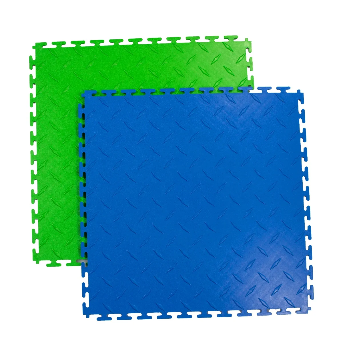Factory Cheap PVC Puzzle Floor Tile Plastic Vinyl Flooring Mats for Heavy Duty Garage/Workshop/Warehouse/Gym/Showroom