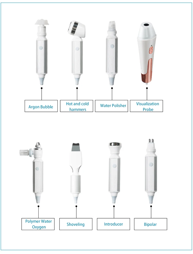 Desktop Hydro Dermabrasion Facial Machine Bubble Skin Analysis Microdermabrasion Machine Skin Facial Clean Bubble Machine