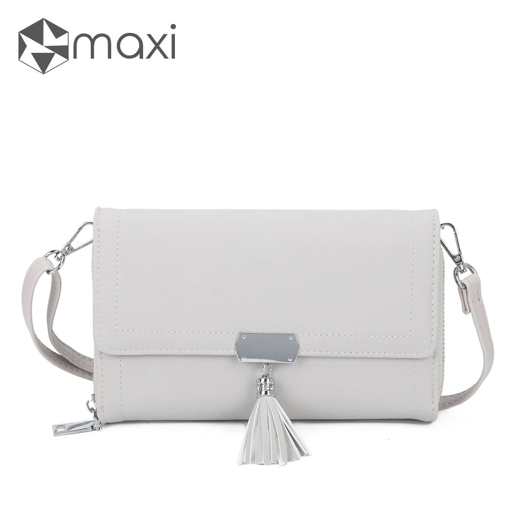 plain black leather purse