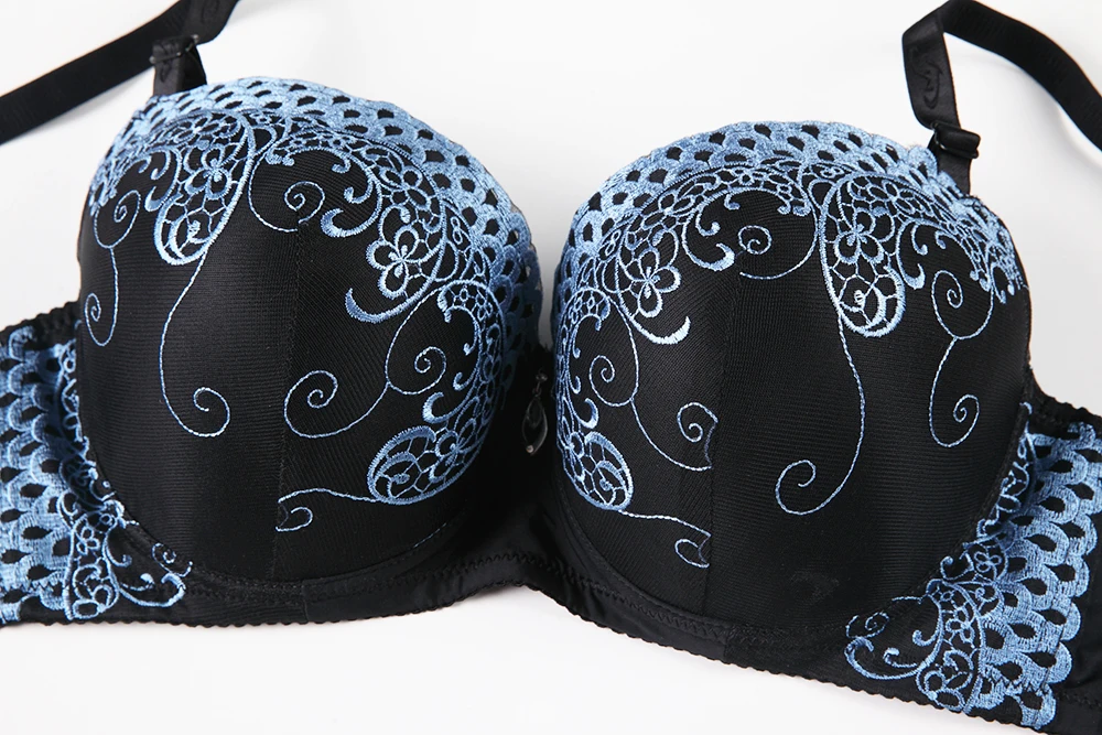 BINNYS 36D Embroidered hot sell nylon