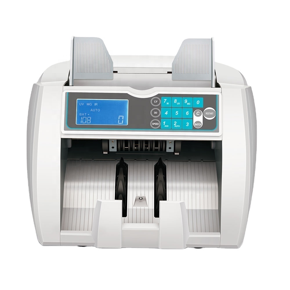 ST-900 Front loading Banknote bill cash money currency Counter and detector counting machine