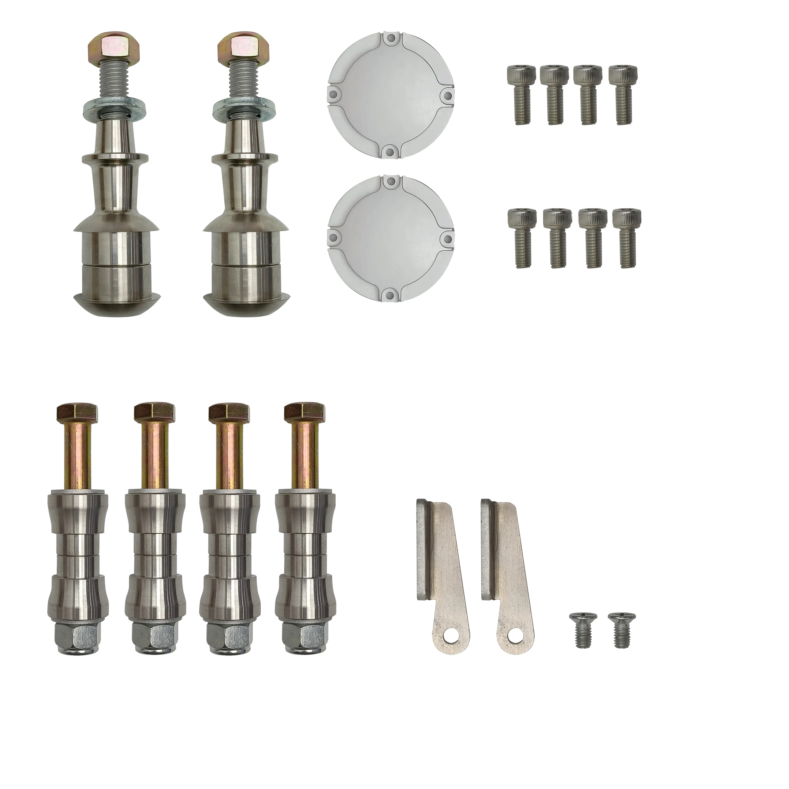 For 2022 2023 Ford Raptor Series Gen3 Suspension Arms Orange Uniball Billet Aluminum