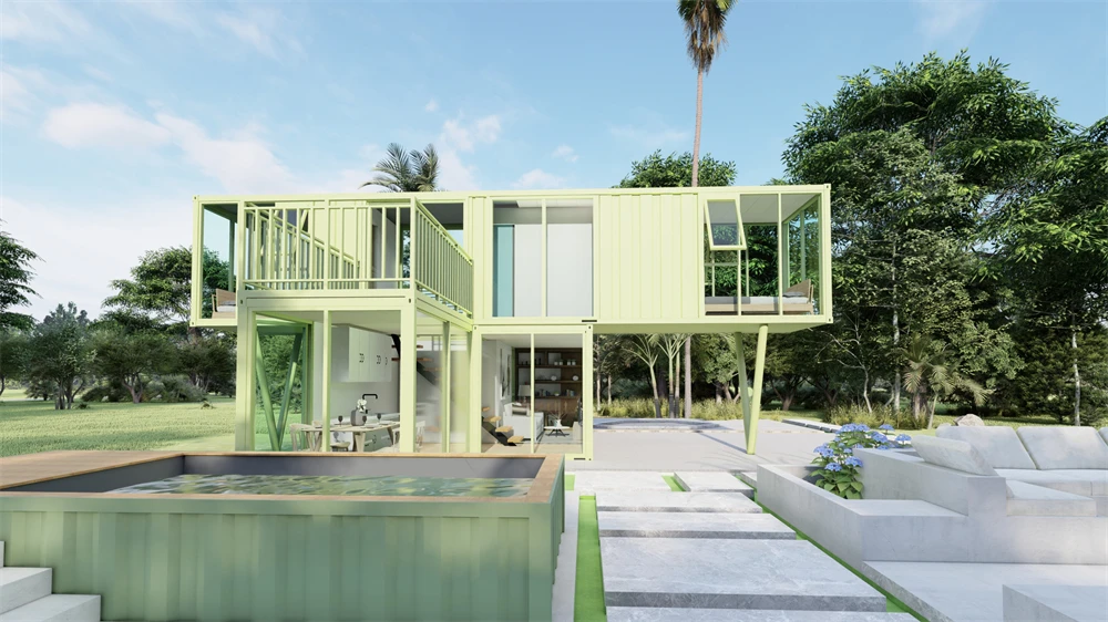 40ft Compact Shipping Container Home for Small Spaces| Alibaba.com