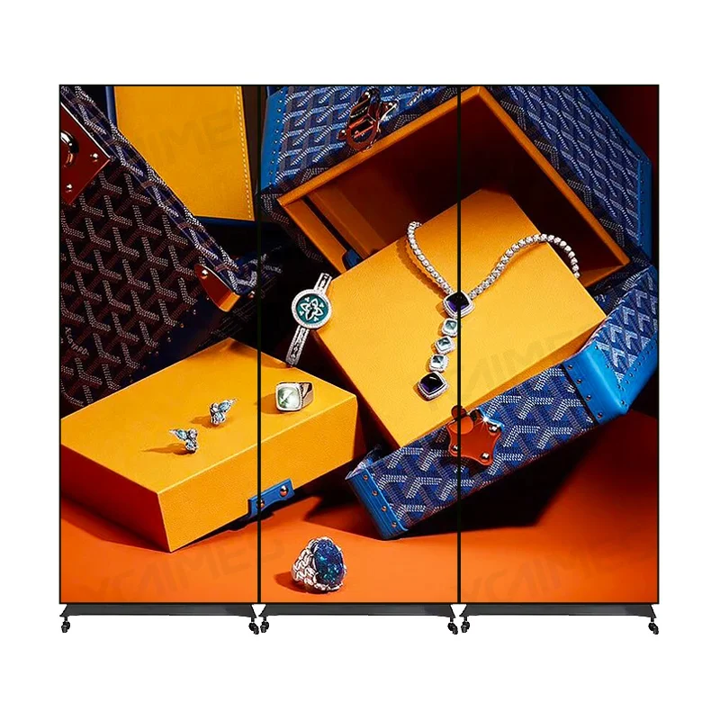 P1.86 Standing Signage Led Sign 640*1920mm Xx.video.xx  Commercial Led Screen