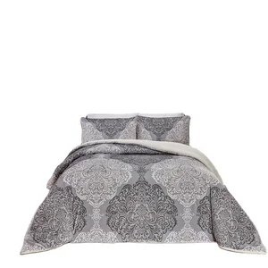 Printing Velvet Bedding for Winter Comforter and Fleece Sherpa Winter Sheets Quilt Comforter Luxury