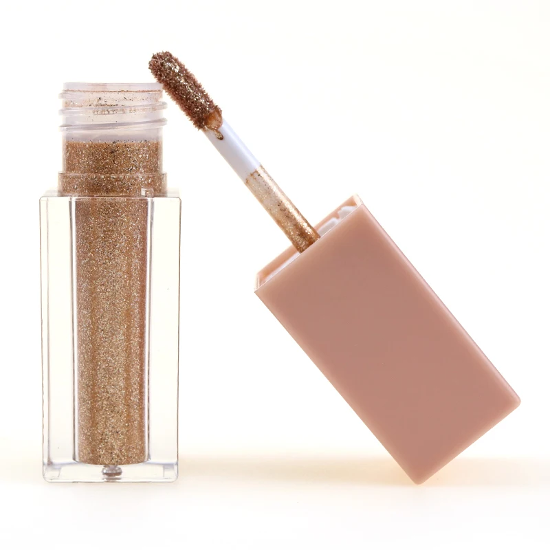 Новый дизайн натуральный крутой Смоки для макияжа глаз пигментированные водостойкие блестящие жидкие Сияющие тени