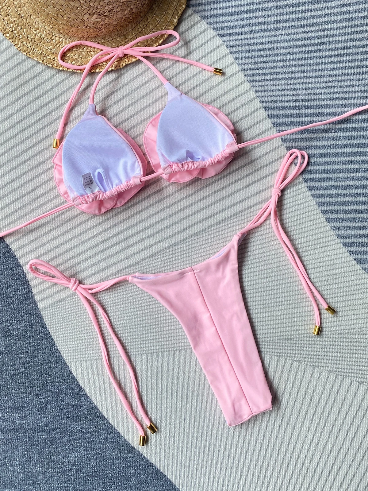 C3272 2024 Summer Bikini Set Sexy High Quality Swimwear Swimsuits