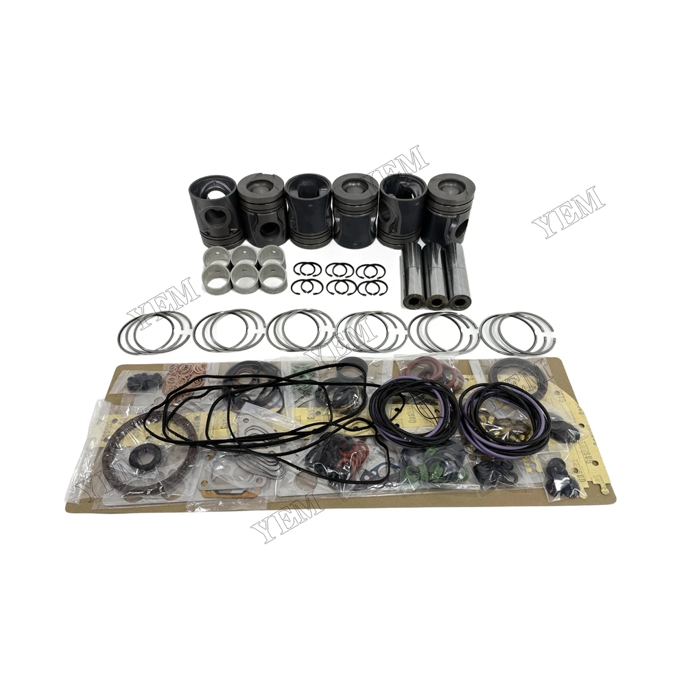 Piston And Piston Rings Assembly Overhaul Kit for Volvo TAD741GE OEM Engine Parts 4