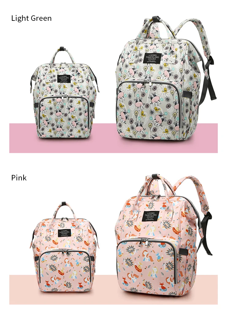 Customized Mommy Wet Bags Oxford Manufacturer Waterproof Mummy