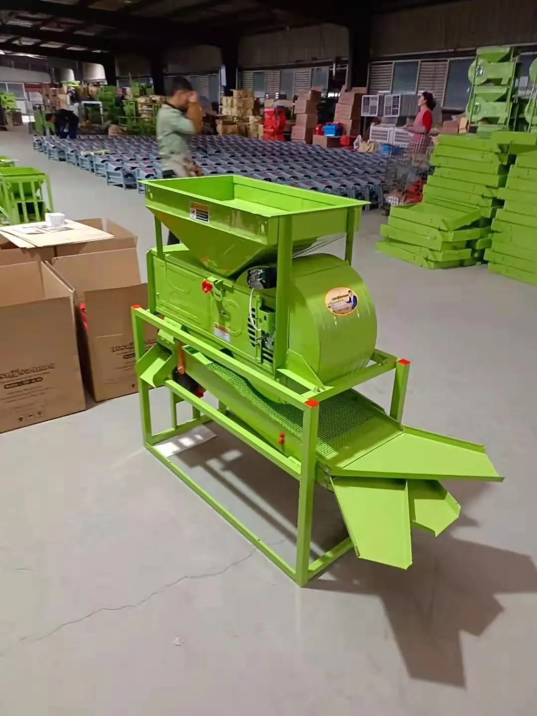 2024 Popular Soybeans Beans Wheat Seed Grain Cleaner Grain Winnower Wheat Cleaning Machine for Sale