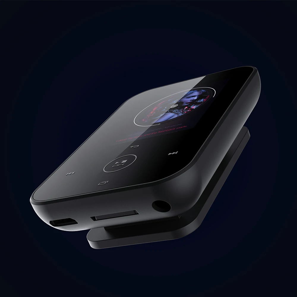 Сенсорный экран Спортивный музыкальный плеер цифровой диктофон 32 ГБ BT Многоязычный