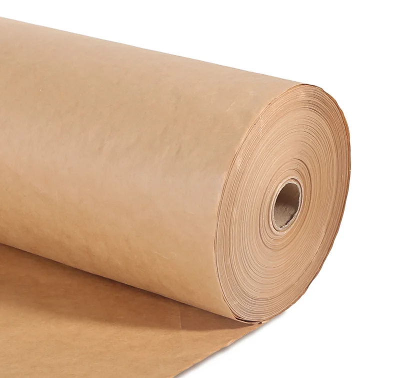 Grs Eco Friendly Void Fill Kraft Paper Brown Wrapping Paper Roll For