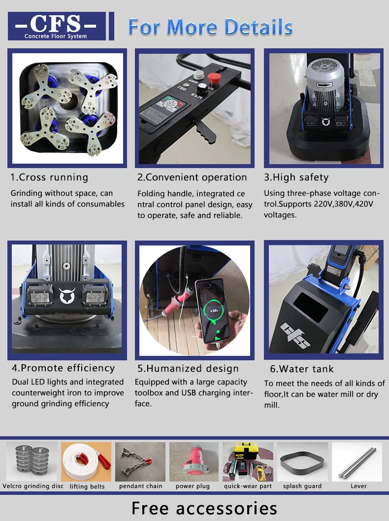 Wholesale Price Remote Control Walk Behind Used High Rpm