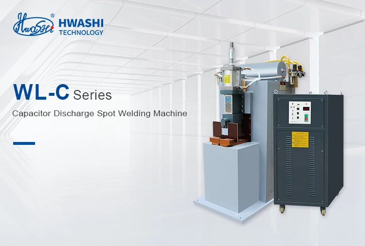Hwashi Projection Welded Non-stick Pan/Aluminium Ware Cookware Pan Handle Capacitor Discharge Bracket Spot Welding Machine