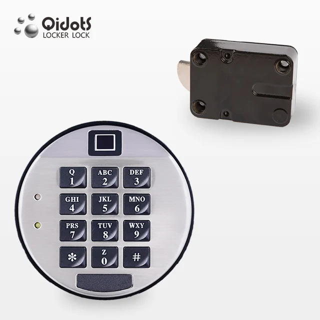 Qidtos Hight Security Digital Keypad Biometric Fingerprint and Code  Lock for Home Safes Gun Safes Bank Safes