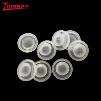 China Molded Flow Control Silicone Dispensing Valve Liquid Silicone Cross Slit Cutting Valve for Travel Sauce Drink Bottles Caps