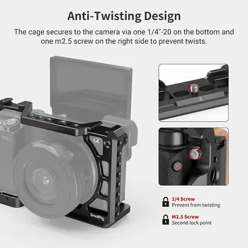 Smallrig Camera A6400 A6100 Cage for Sony A6400 A6100 Camera -CCS2310 detail image