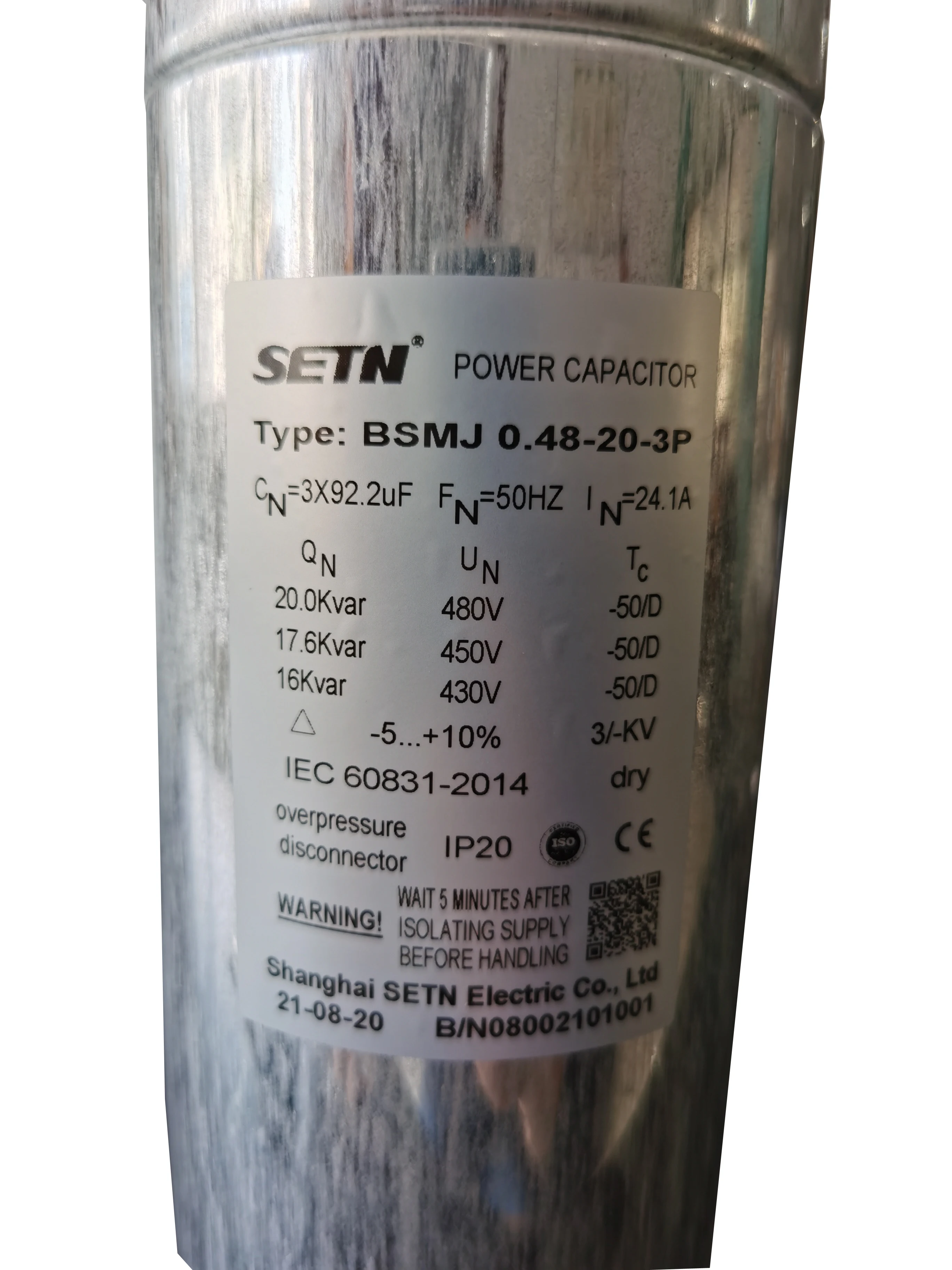 Custom Super Power Factor Correction Price Bank2.5 5 10 20 25 50 100 Kvar Film Ac Capacitor