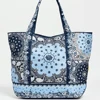 Floral bleu
