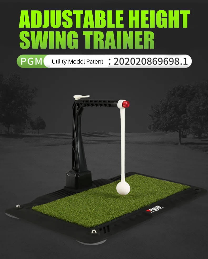 Pgm Portable Golf Swing Groover Practice Golf Swing Trainer Aid