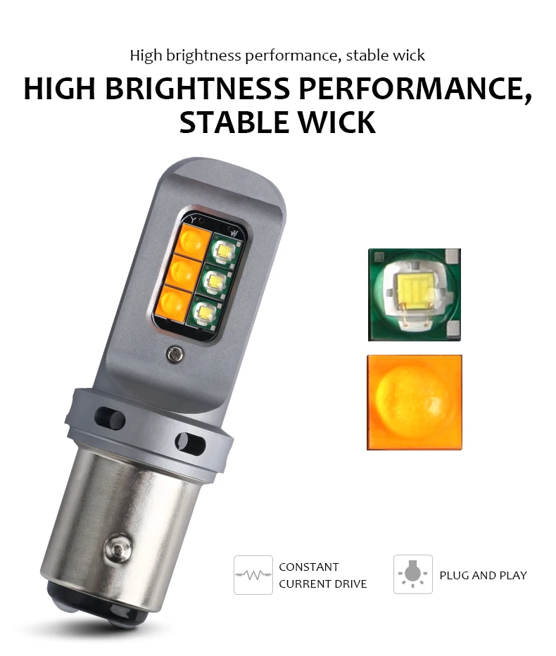 Yobis Newest Daytime Running Light With Steering Dualcolor Decoding