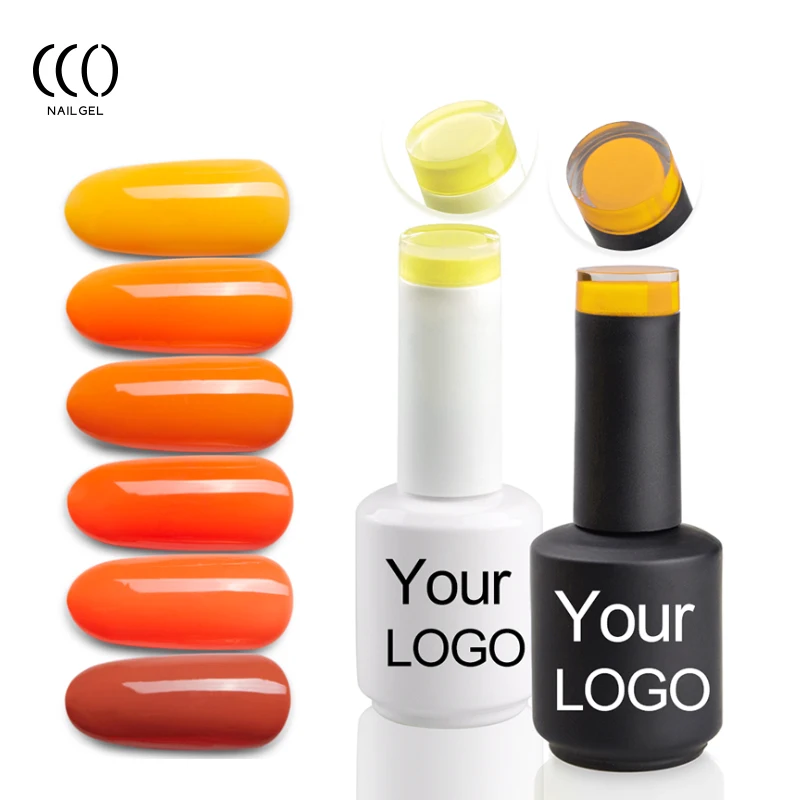 CCO Private Label Hema Free Gel Polish Set 120 Colors Nail Products Salon Cosmetics Uv Gel Nail Polish OEM Bottle