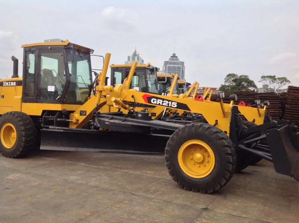 China Road Motor Grader GR100 GR135 GR165 GR180 GR215 with Front Blade for Sale