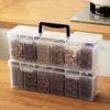 Black handle with 6 inner boxes [1-piece set]
