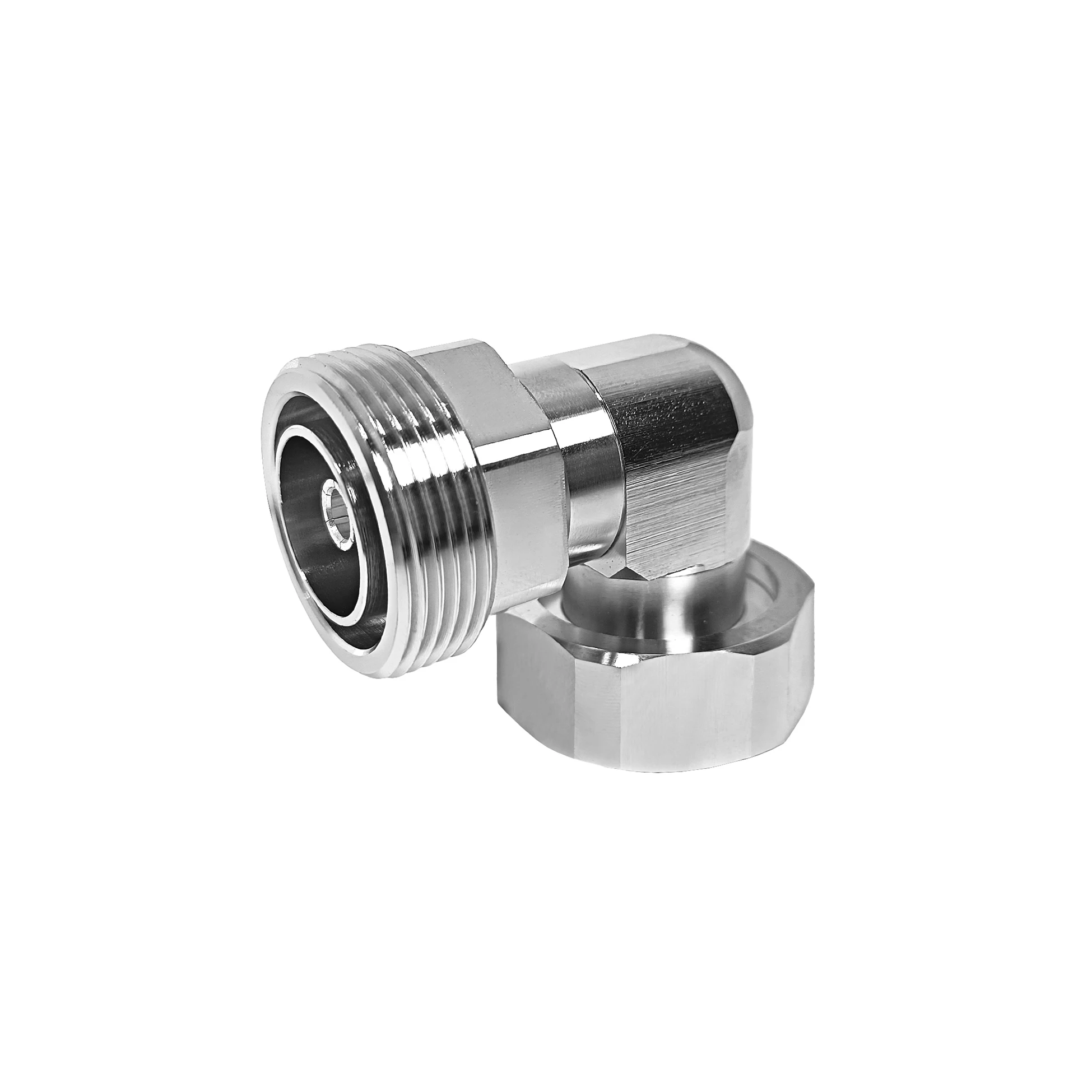 Factory Right Angle Adapter 7/16 Din Male Plug to 7-16 Din Female Jack 90 Coaxial Adaptor Connector Low PIM Adapter Connectors