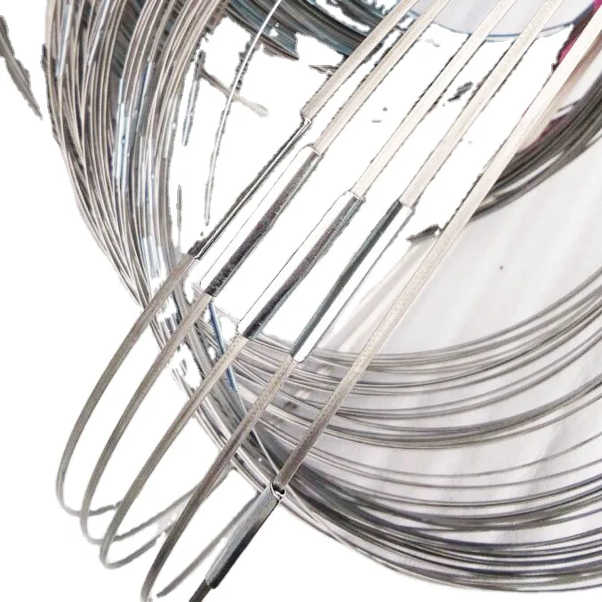 Используется плоская пружинная стальная проволока/нейлоновая шляпа проволока/оцинкованная пружина проволока