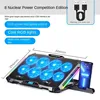 Soporte para teléfono móvil con luz RGB colorida y pantalla táctil K28