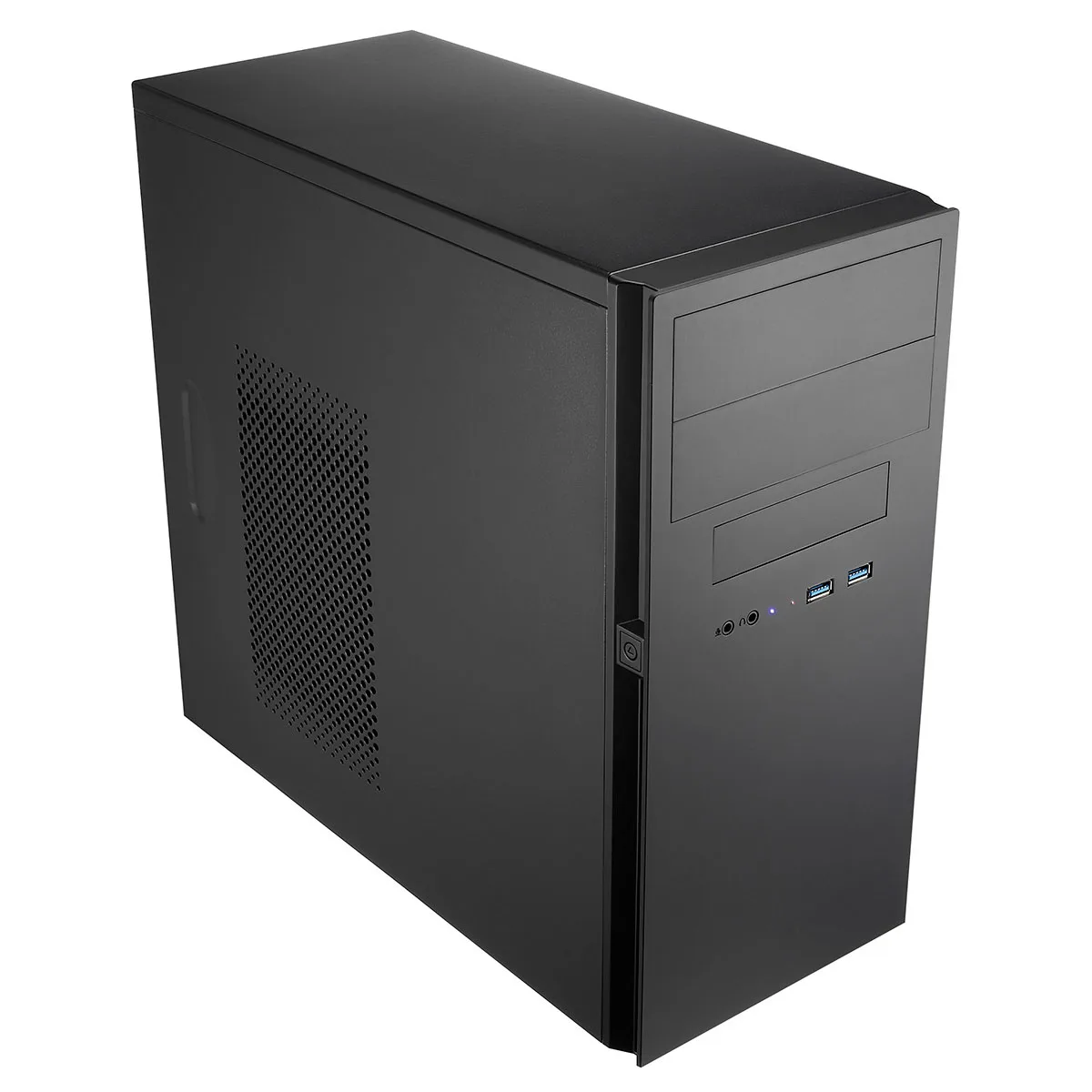 Фото системного блока. Powerman es725bk. Корпус Powerman es-725bk. Корпус Powerman es725 MATX. INWIN es725.