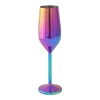 colorful 200ml Champagne glass