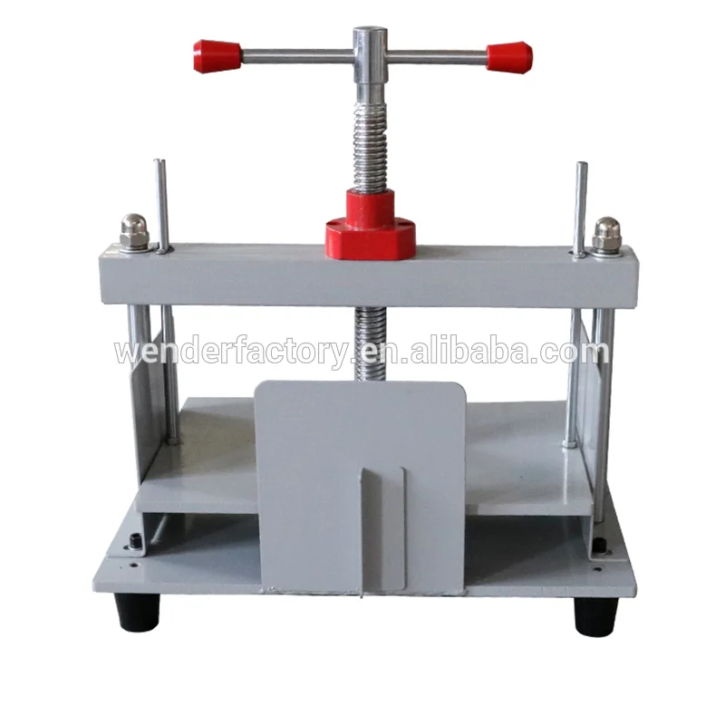 A3 Desktop Financial File Manual Pressing Book Machine for Manufacturing Plant for Certificate Note Coin Paper Hand Flattening