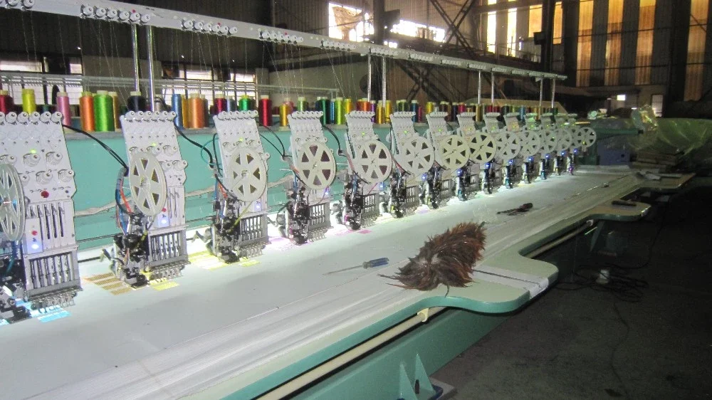 24 Head High Speed Sequin Computer Embroidery Machine