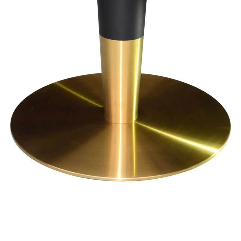 Прямая поставка с завода, Набор круглых мраморных столиков и стульев для ресторана в скандинавском стиле