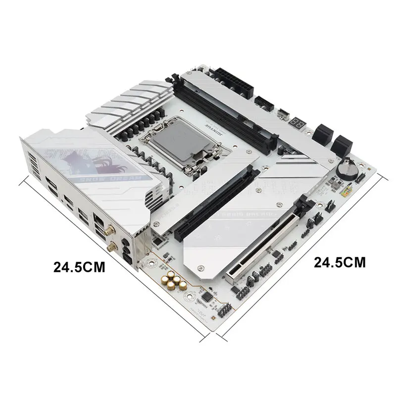Y*g様 JGINYUE Z890M  DREAM マザーボード JGINYUE Z890M Snow Dream AI Gaming Motherboard, DDR5, Intel