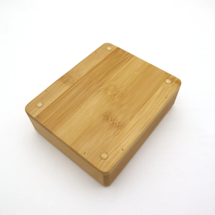 
 Комплект из 2 предметов, из натурального дерева, бамбука для ванной и душа; Мыльница для хранения держатель лоток  