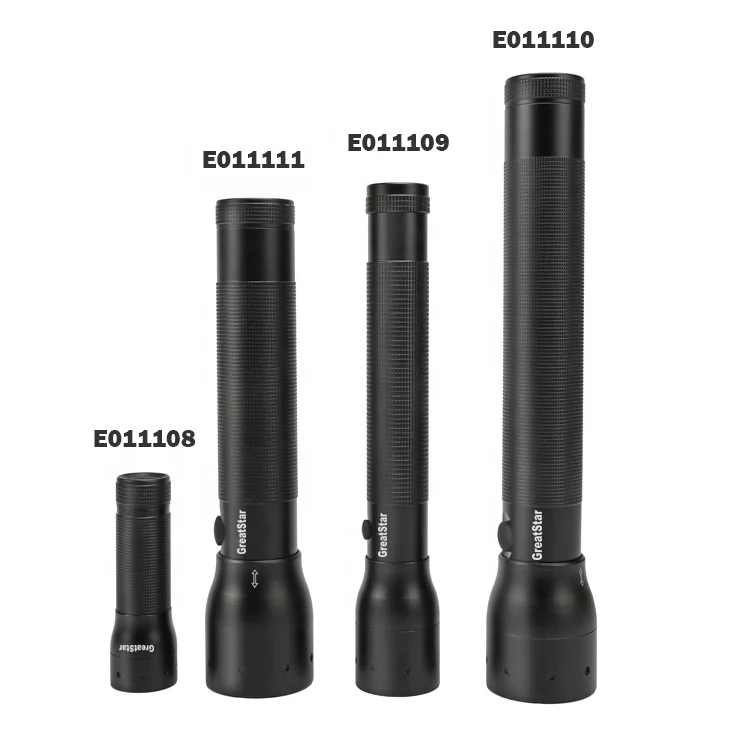 Greatstar Super Bright Household Camping 3 Modes Flashing Light Zoomable Aluminium Flashlight LED Light Torch
