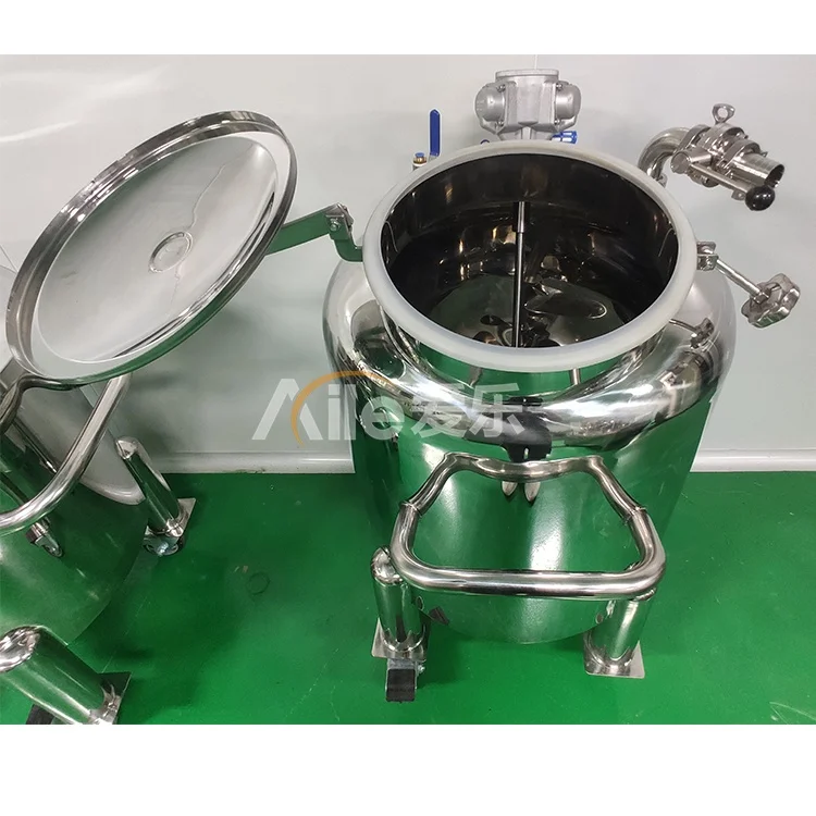 product 200 l 500 l 1000 l capacity can be customized perfume alcohol pneumatic mixing tank for perfume liquid mixing tank-8