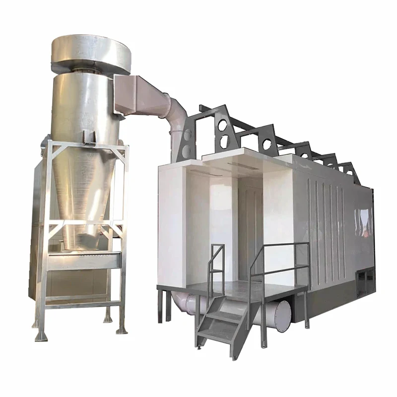 Overhead Conveyor Powder Coating Painting Line Plant