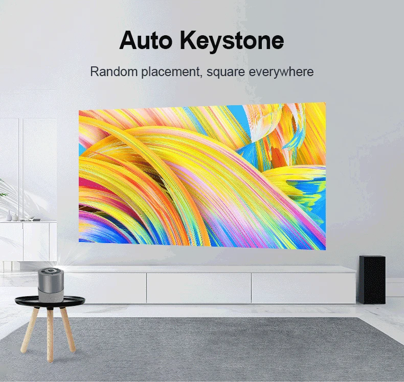 Caiwei A3 7500 Lumens Android Wifi Bluetooth Portable Led Multimedia