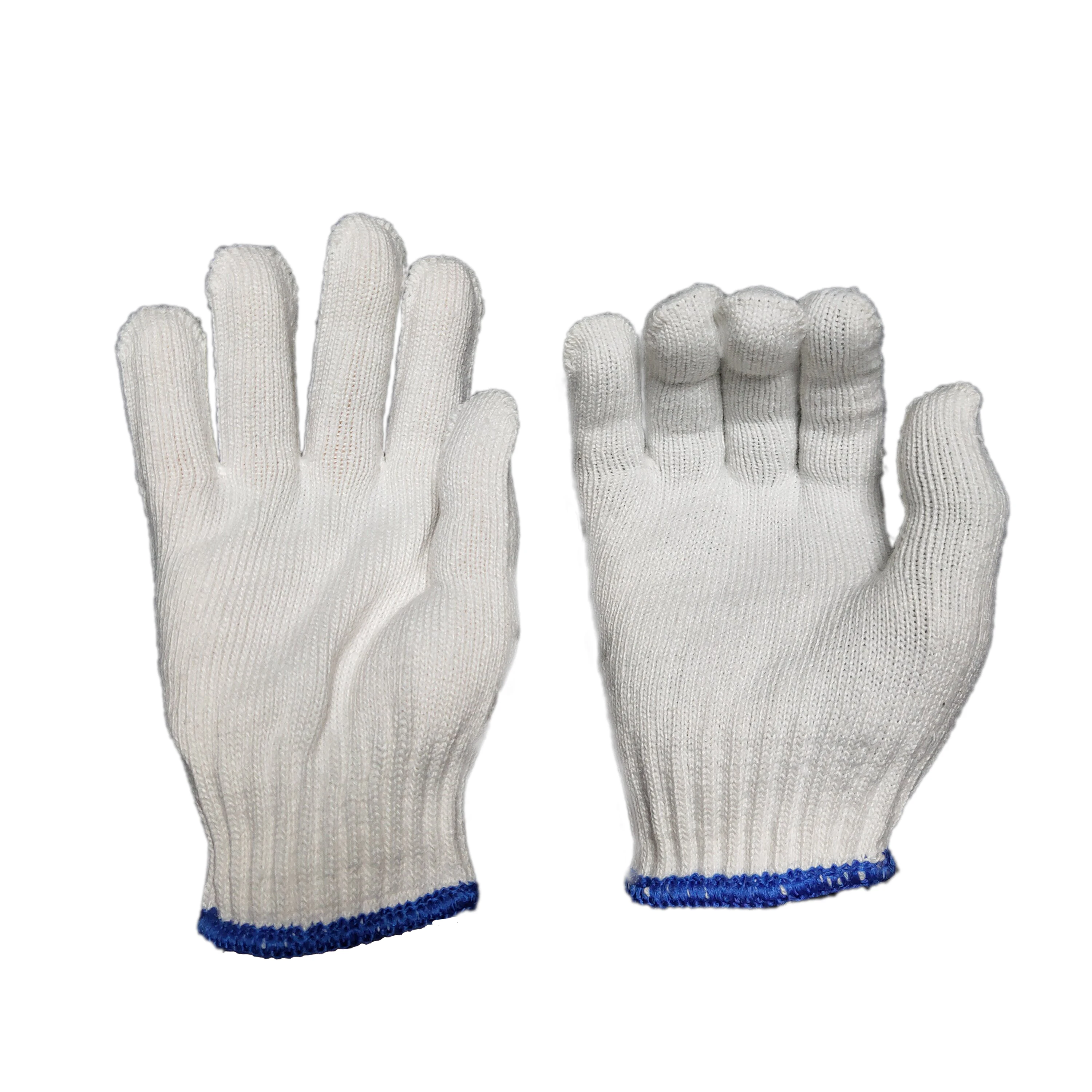1/6/12Pairs Unisex White Inspection Cotton Work Disposable Glove Protective Work 