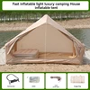 Single door with skylight tent
