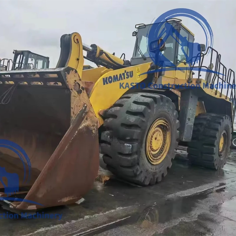 Komatsu Wa600-6 Wheel Loader for Sale - Heavy-Duty Front Loader