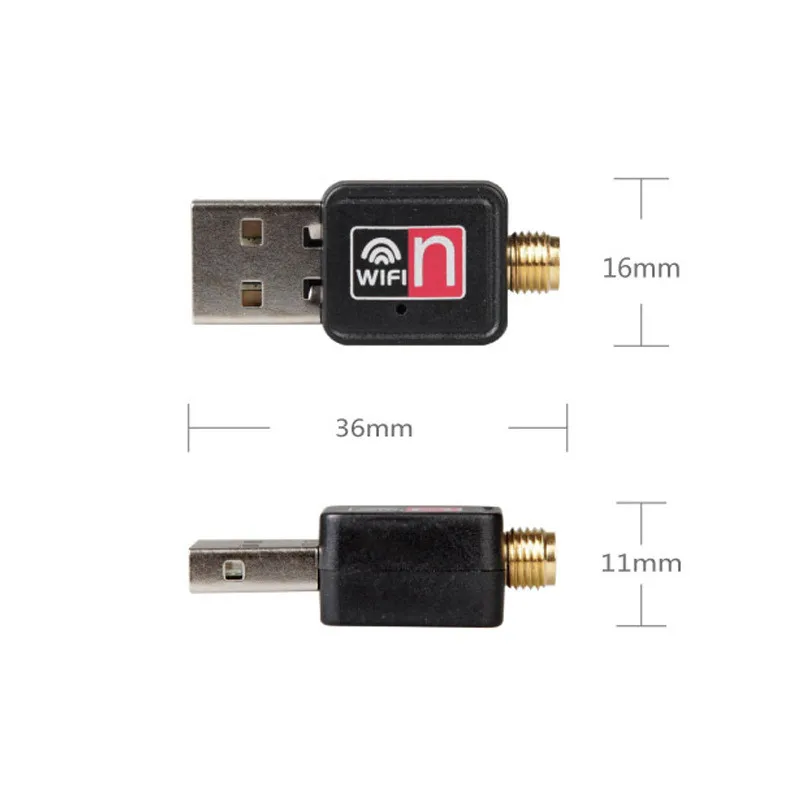 OEM Detachable Antenna USB Realtek RTL8188EUS 150Mbps Wifi Adapter Wireless Network Receiverity