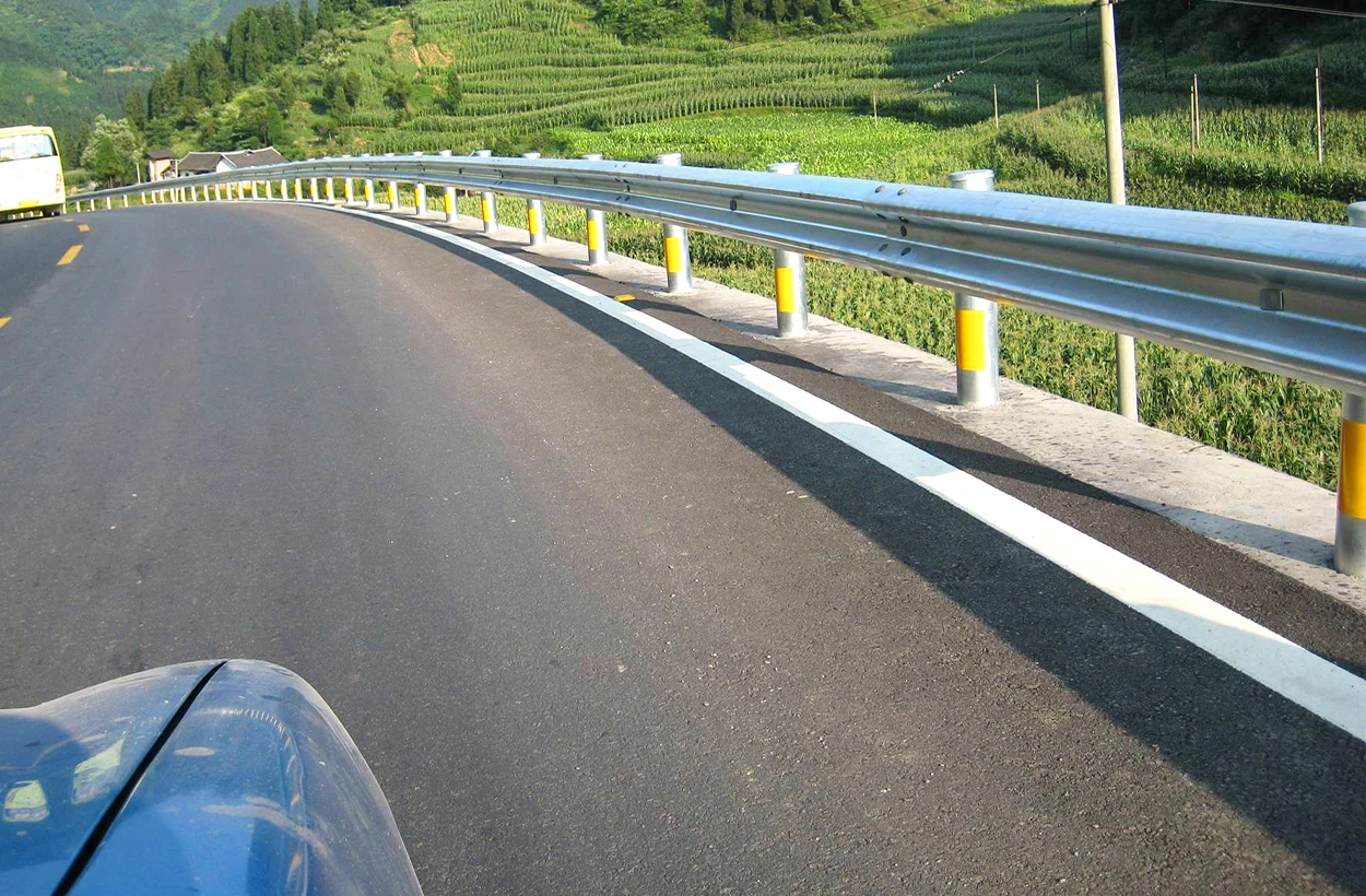 Highway Guard Rail With Specifications & Drawings Crash Barrier - Buy ...