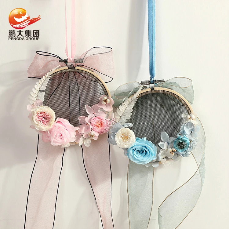 Wholesale Multisize Stitch Shed Stand Frames Round Mini Natural Bamboo Embroidery Hoops